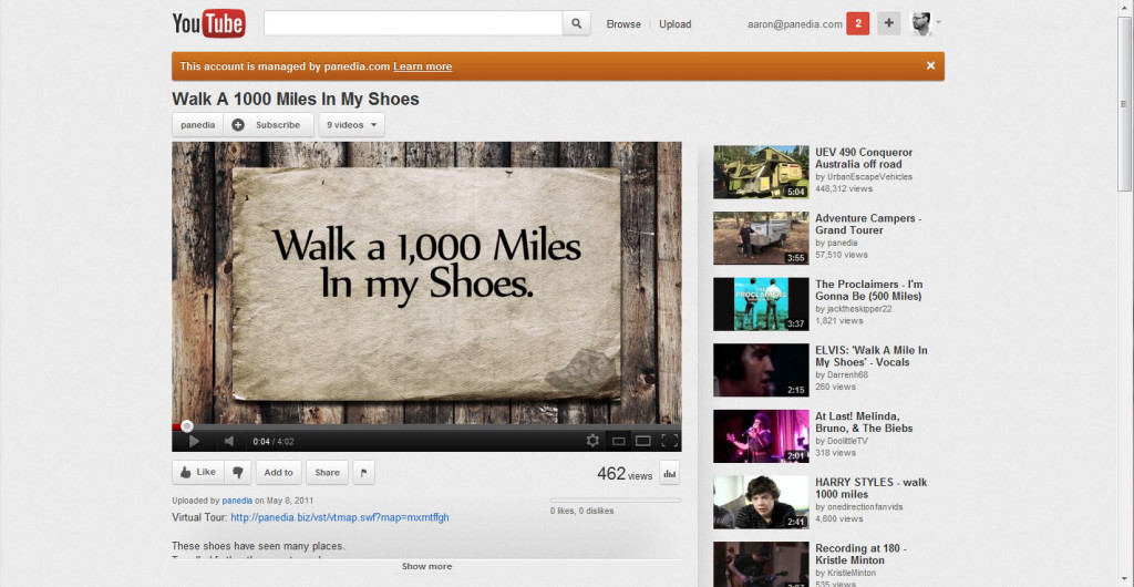 Walk 1000 Miles In My Shoes